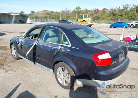 2002 Audi A4 3.0 from USA, damaged, VIN WAULT68E82A186470